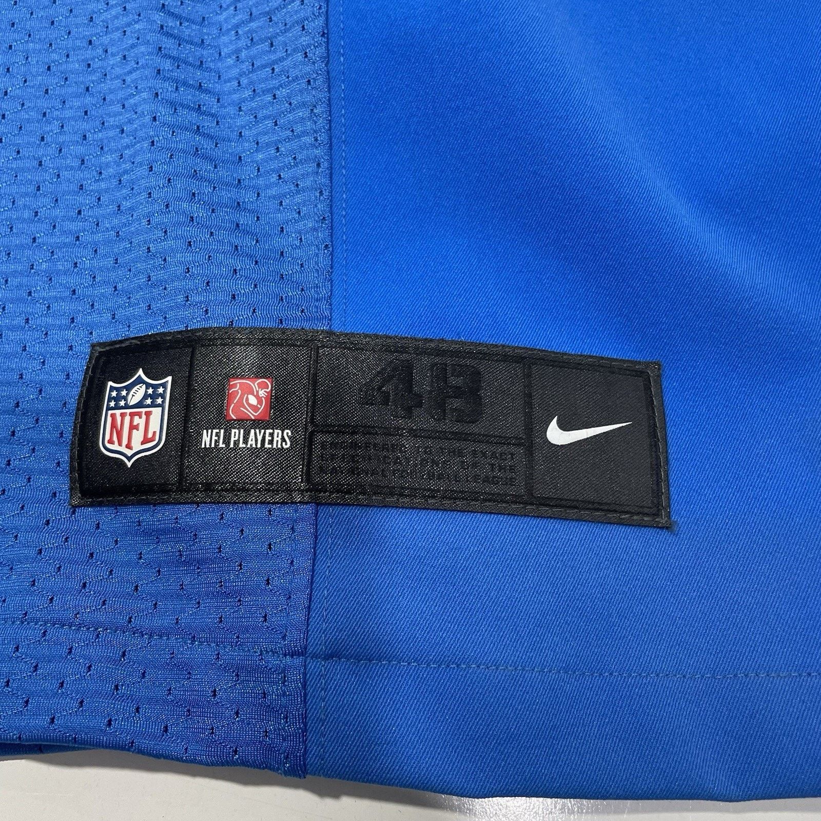 Nike Phillip Rivers #17 Team Issued Nike On-Field Jersey Blue 48 Size US L / EU 52-54 / 3 - 3 Thumbnail