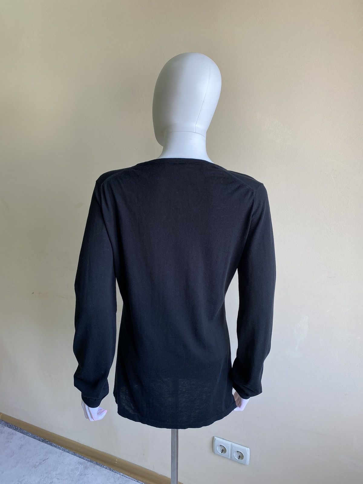 John Smedley John Smedley Womens Black Long Sleeve Top Size M Size M / US 6-8 / IT 42-44 - 7 Thumbnail