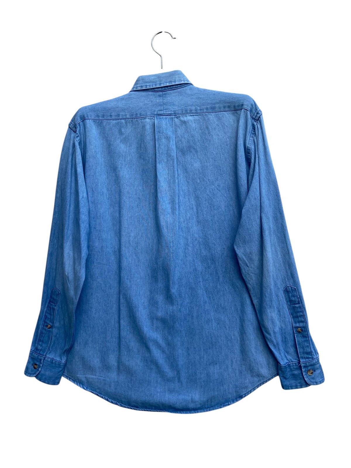 Polo Ralph Lauren Vintage Polo Ralph Lauren Polo Shield Chambray Size US L / EU 52-54 / 3 - 2 Thumbnail