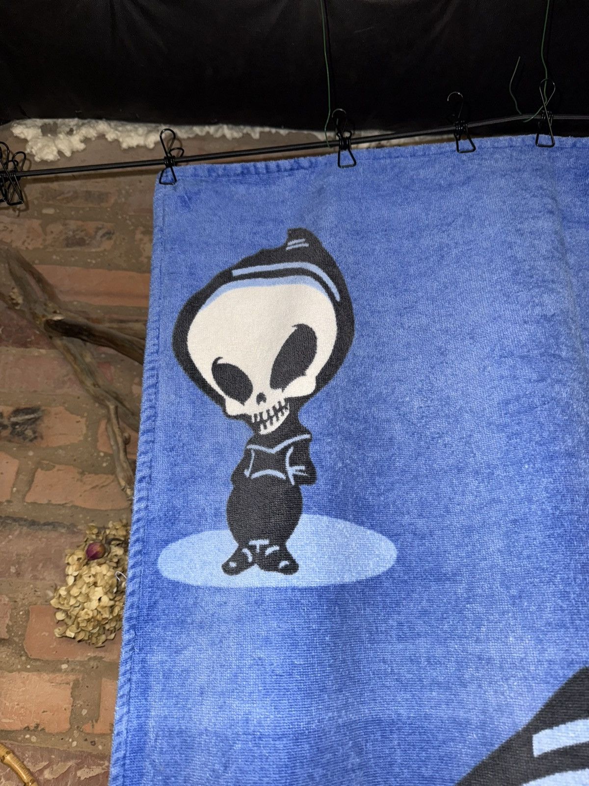 Blind Skateboards Vintage Blind Skateboards Corey The Reaper Bath Towel Size ONE SIZE - 4 Thumbnail