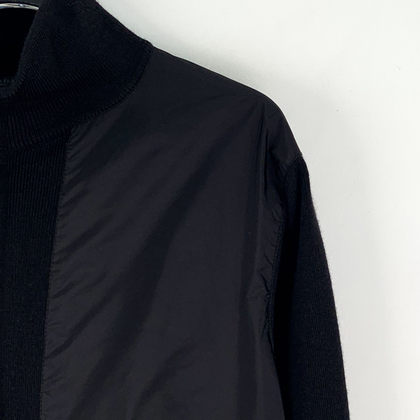 Prada Prada Wool Zip Jacket Black (46) Size US S / EU 44-46 / 1 - 3 Thumbnail