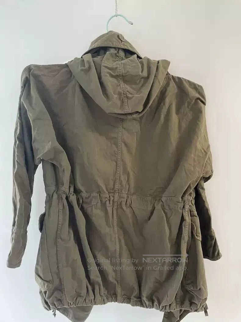 Kapital kapital Cotton sanded ring collar hooded coat jacket. Size US L / EU 52-54 / 3 - 6 Thumbnail