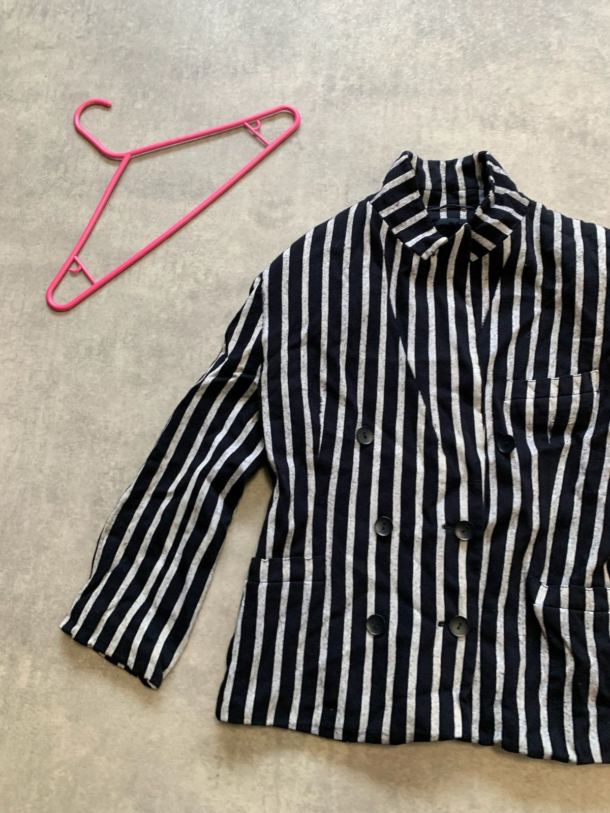 Escada Escada womens wool blazer jacket size 40 striped Size S / US 4 / IT 40 - 3 Thumbnail