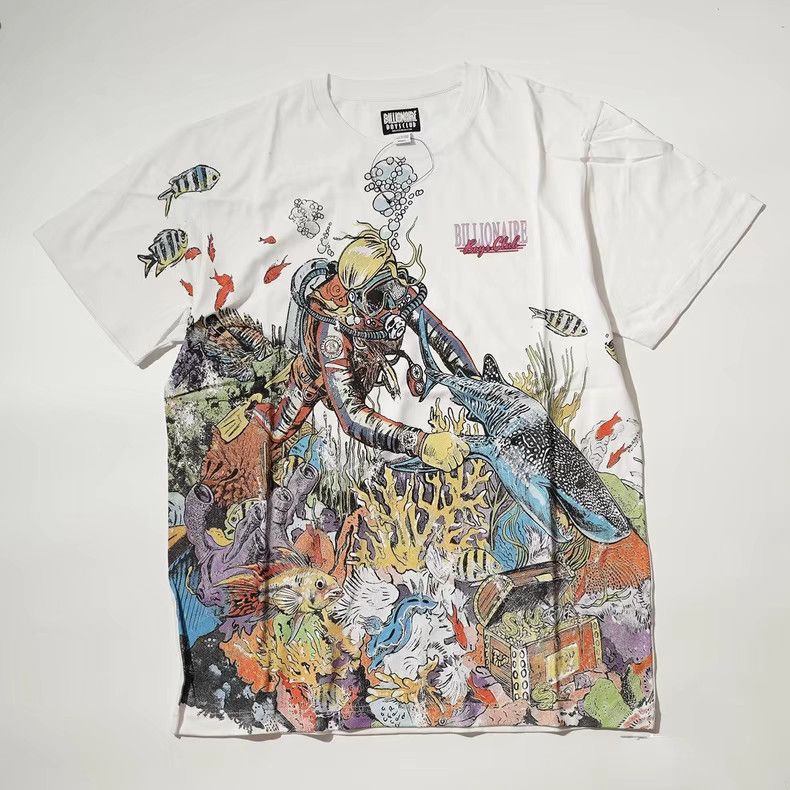 Billionaire Boys Club BBC Deep Sea Large Print Series Short Sleeve T-Shirt Size US L / EU 52-54 / 3 - 3 Thumbnail