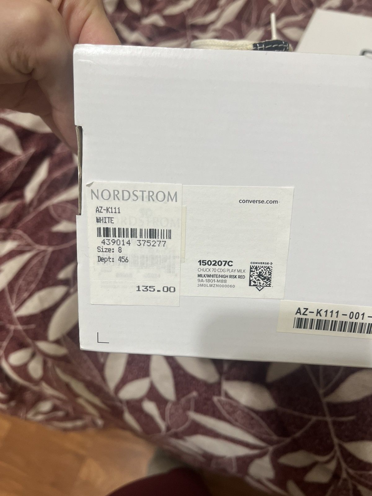 Comme des Garcons PLAY × Converse CDG Converse High Top Size US 8 / IT 38 - 3 Thumbnail