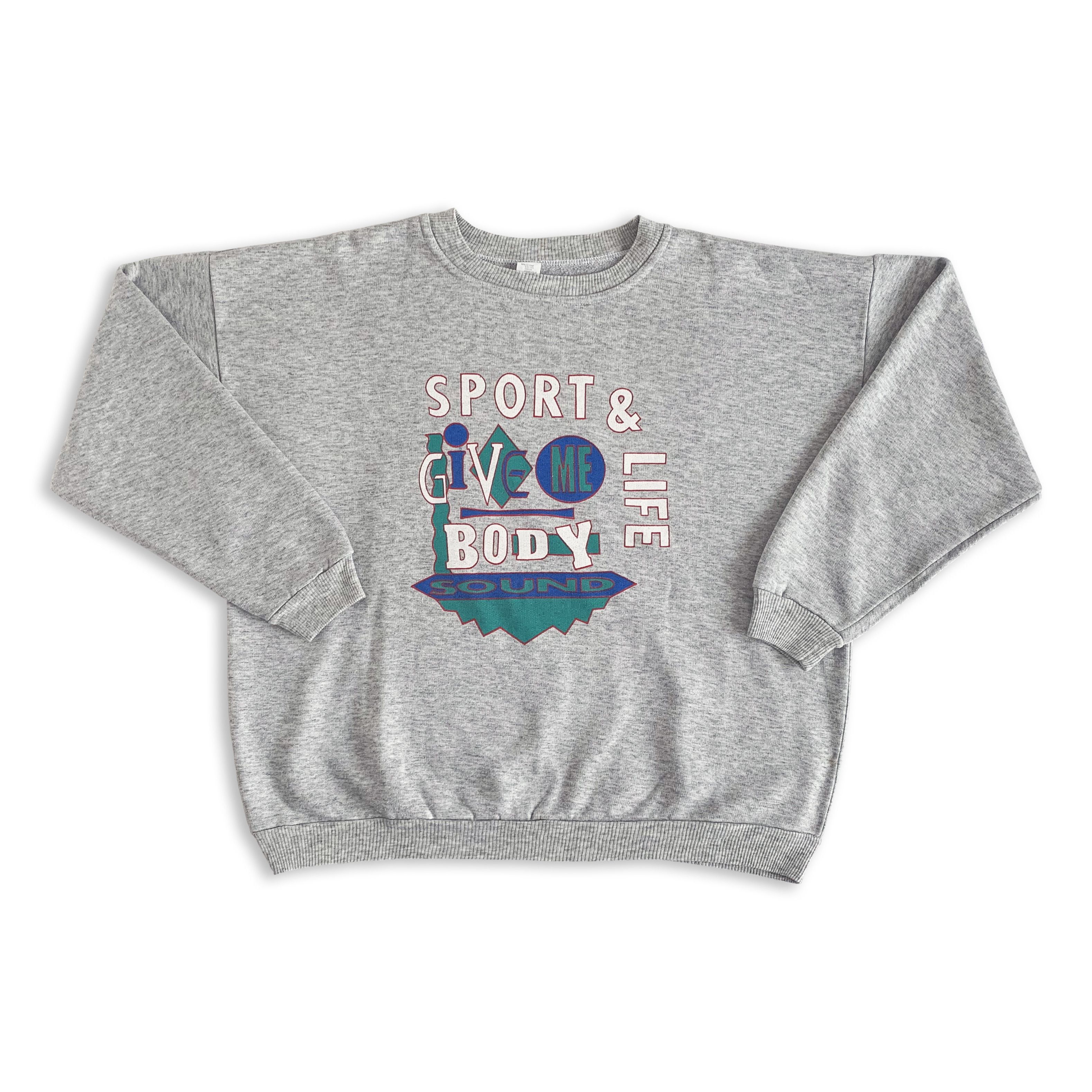 Vintage Vintage 80s 90s Sweatshirt Crewneck Sweater Oversize boxy L Size US L / EU 52-54 / 3 - 2 Thumbnail