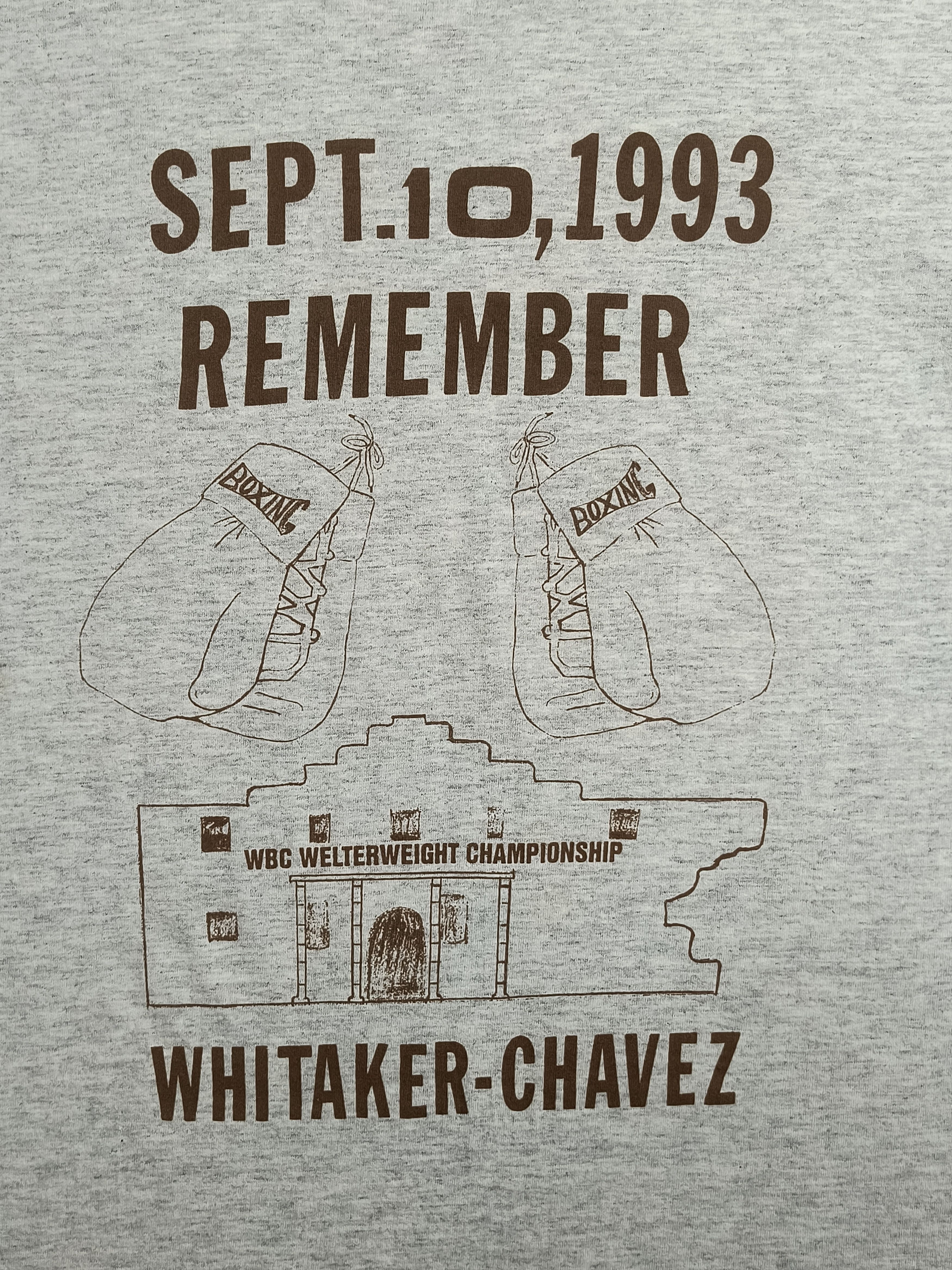 Anvil Vintage Whitaker vs Chavez 1993 tee Size US L / EU 52-54 / 3 - 1 Thumbnail