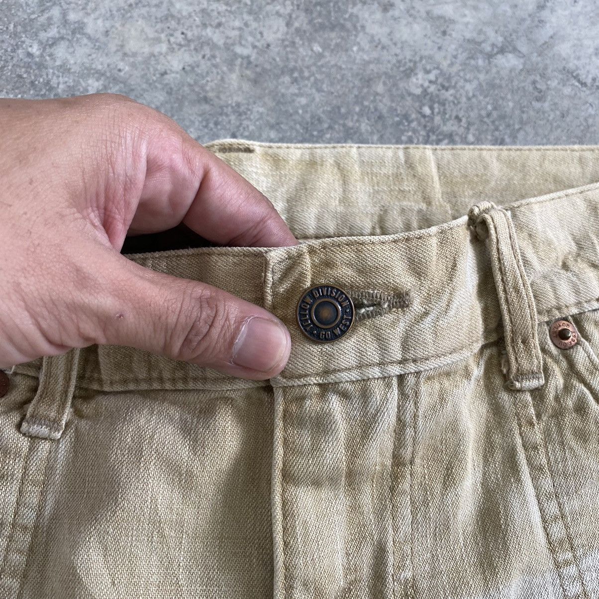Sugar Cane Gowest Ebisunishi Japan Works/Military Splatter Denim Jeans Size US 34 / EU 50 - 9 Thumbnail