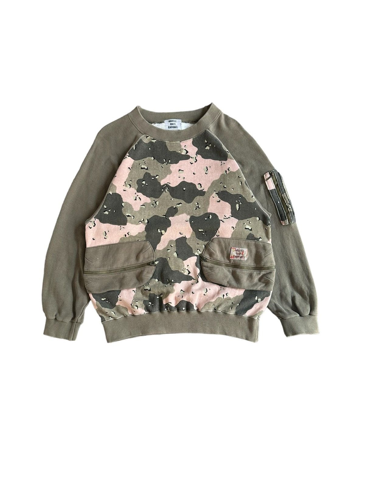 20471120 2000's Nouvelle Route Randonnee camo sweatshirt Size US M / EU 48-50 / 2 - 1 Thumbnail