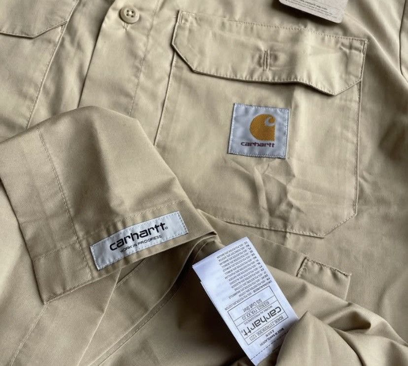 Carhartt Wip Carhartt WIP S/S Craft Shirt Size US XL / EU 56 / 4 - 2 Thumbnail
