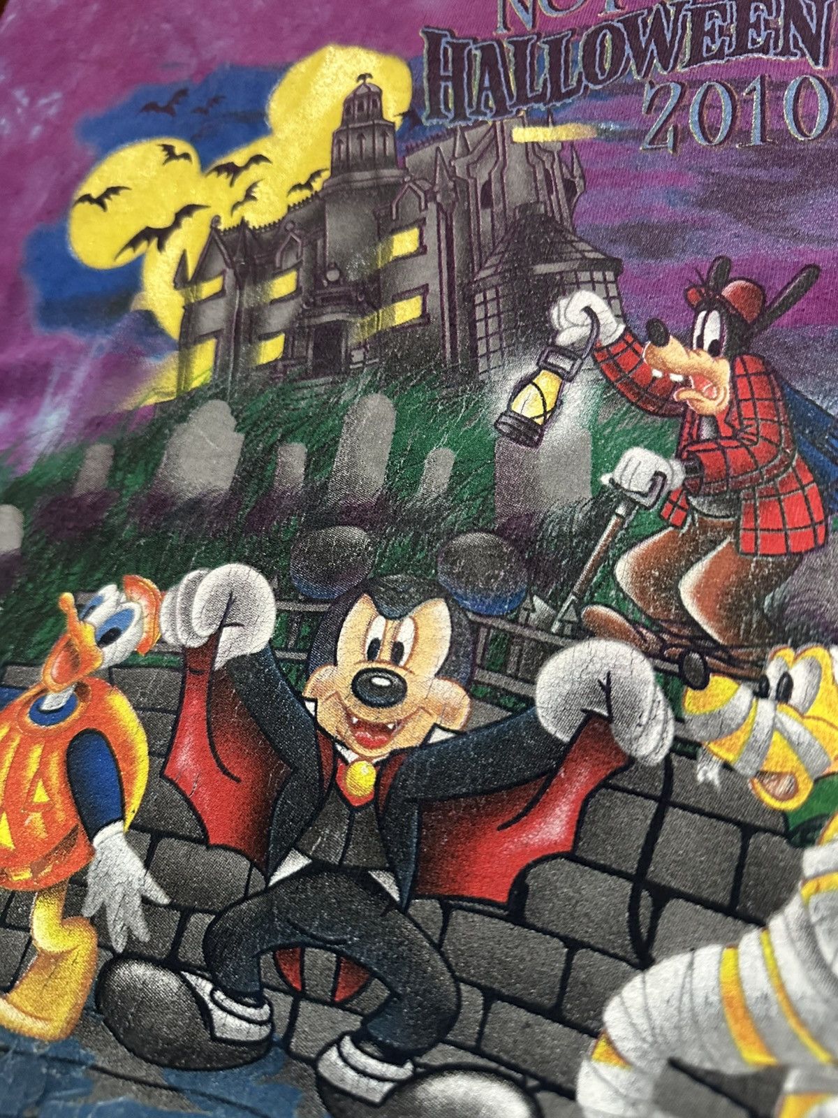 Disney Vintage 2010 Mickey’s Not So Scary Halloween Party Size US L / EU 52-54 / 3 - 2 Thumbnail