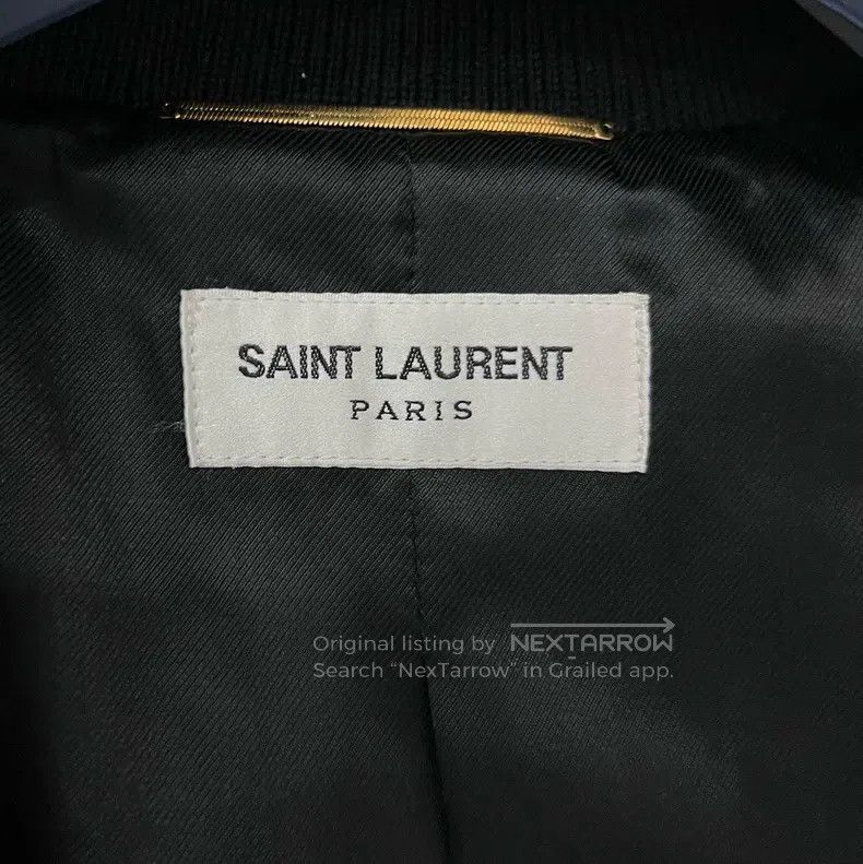 Saint Laurent Paris Saint Laurent Paris Color-block black and white baseball j Size XS / US 0-2 / IT 36-38 - 4 Thumbnail