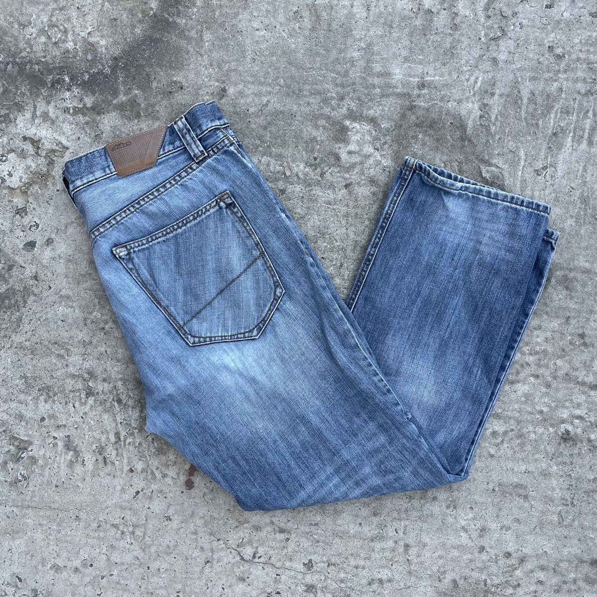 20471120 × Alpinestars Vintage AlpineStar Jeans Size 38 90s Style USA Racing Moto Size US 38 / EU 54 - 1 Thumbnail