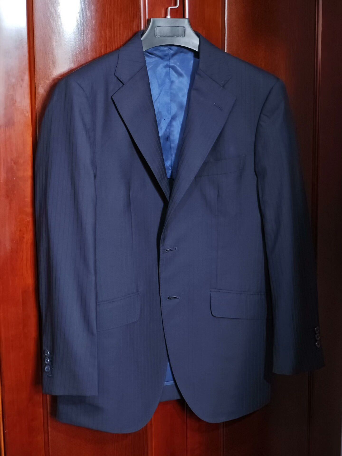 Ermenegildo Zegna Custom Zegna Wool Suit with Cool Effect Size US M / EU 48-50 / 2 - 1 Thumbnail