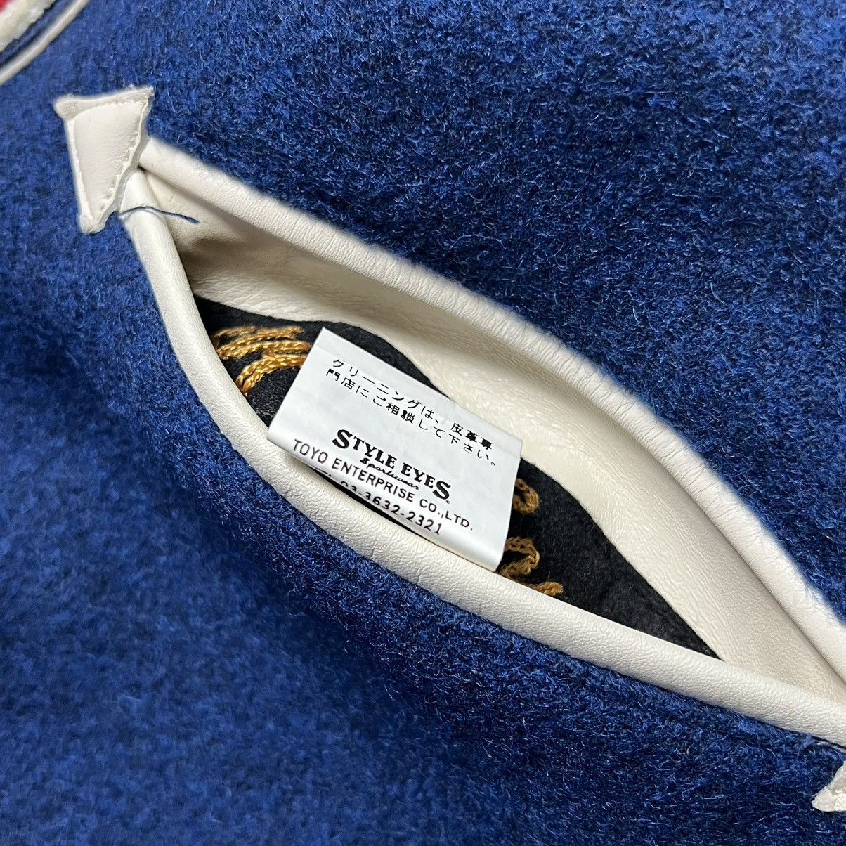 Japanese Brand × Toyo Enterprises × Whitesville Style eyes BRAWLEY Baseball Leather Virsity Jacket Size US L / EU 52-54 / 3 - 7 Thumbnail
