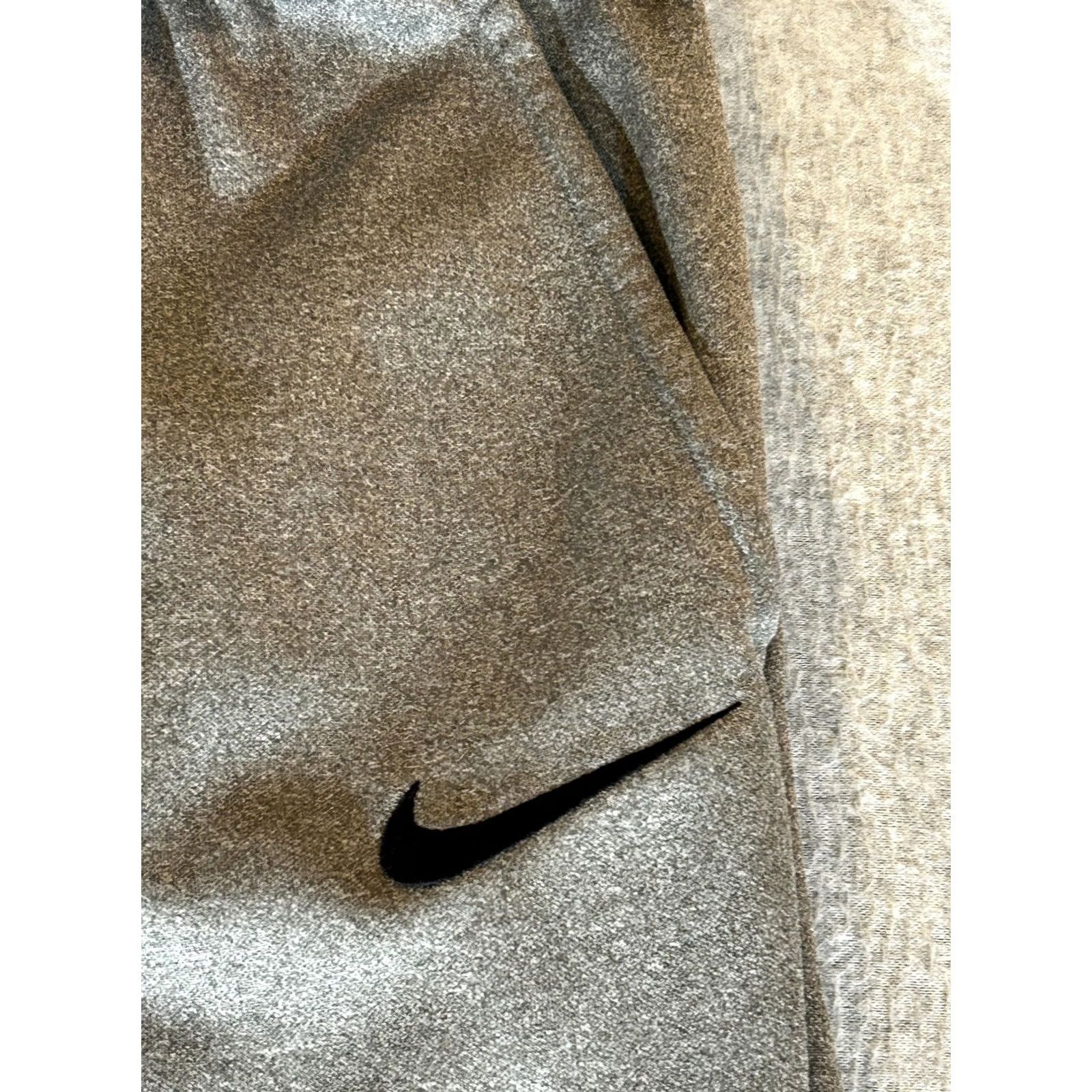 Nike Nike Dri-FIT Fleece Joggers Pants Mens Small Gray Athletic Size US 29 - 2 Thumbnail