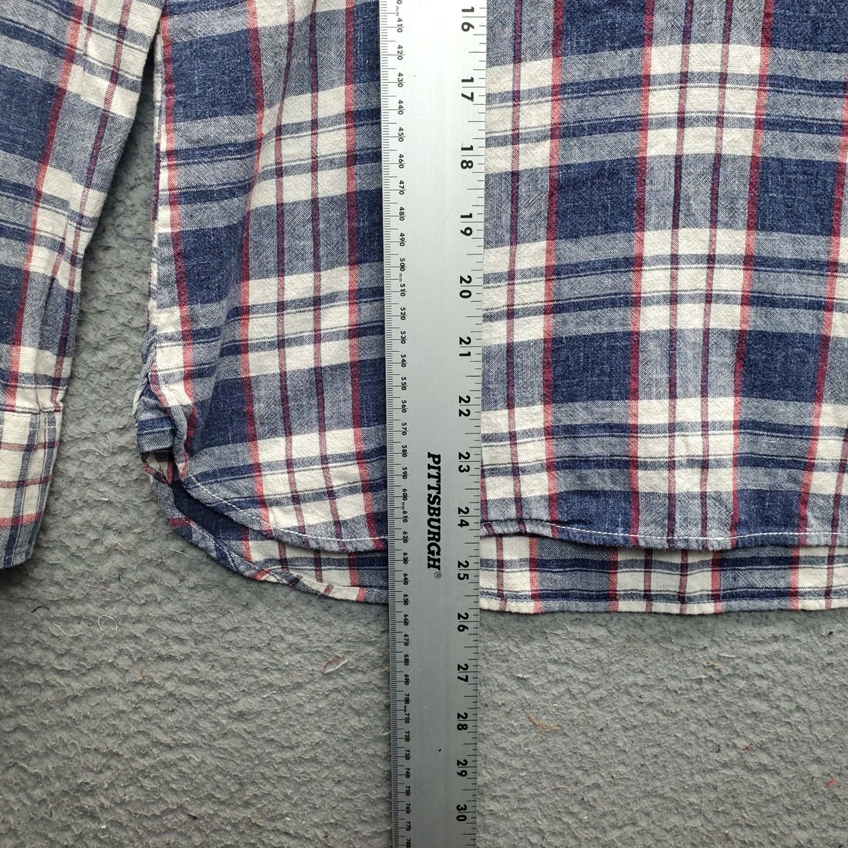 J.Crew J.CREW Popover Shirt Womens 2XS Multi Plaid Long Sleeve Button-Up Casual Shirt Small Womens Size 2XS Multicolor Plaid Pocket Collar Size XXS / US 00 / IT 34 - 3 Thumbnail