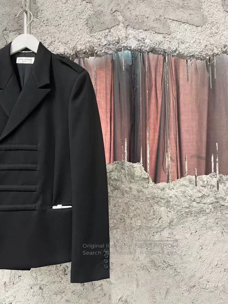 Saint Laurent Paris YSL Saint Laurent court-style suit jacket Size US S / EU 44-46 / 1 - 4 Thumbnail