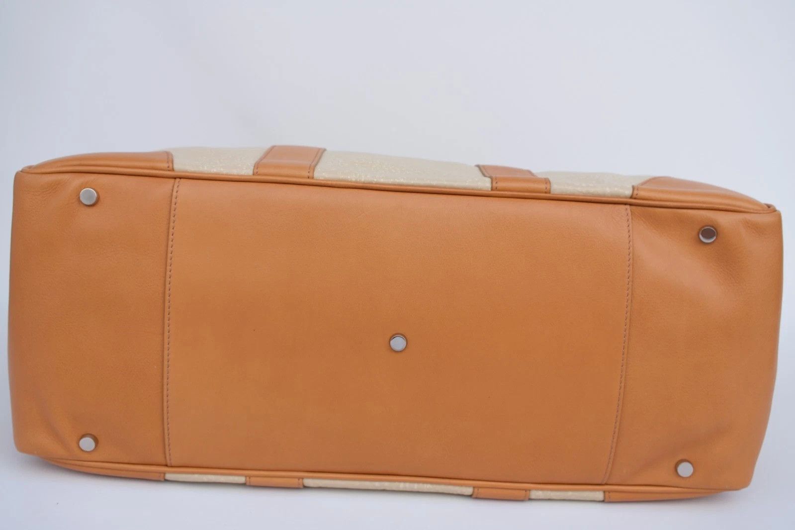 Brunello Cucinelli New Brunello Cucinelli Leather Vachetta Cowhide Country Size ONE SIZE - 4 Thumbnail