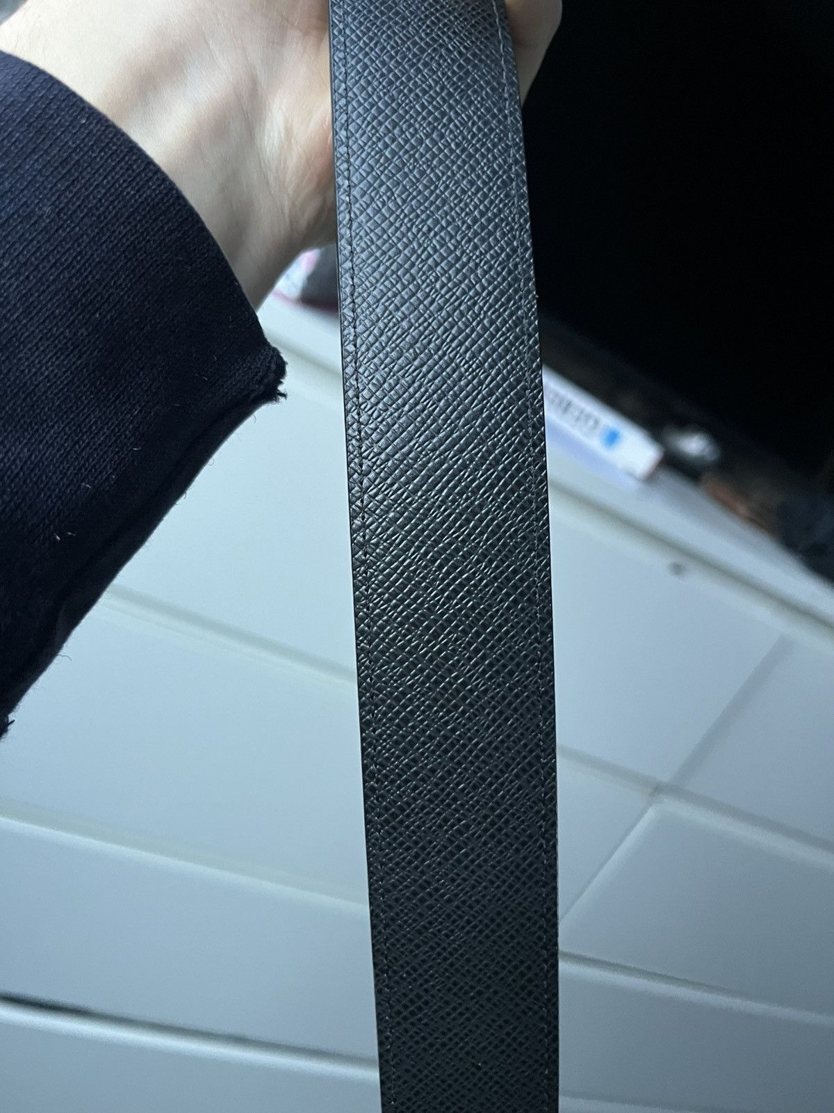 Louis Vuitton Louis Vuitton black belt Size 40 - 5 Thumbnail