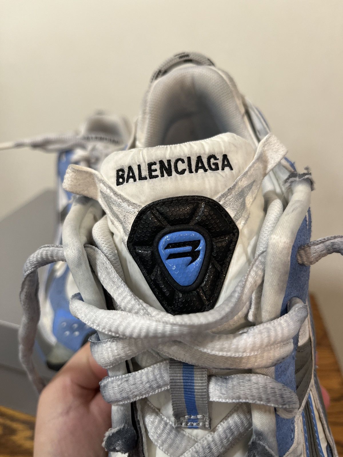 Balenciaga Runners in Blue/Black/White Size US 10 / EU 43 - 15 Thumbnail