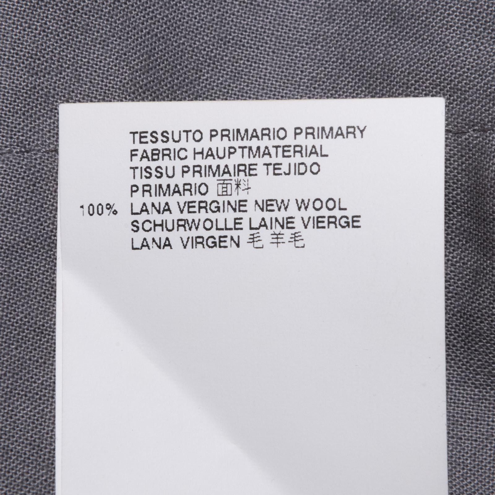 Maison Margiela Maison Margiela 4 FW 2015 Women's Grey Wool Trousers Size 27" / US 4 / IT 40 - 8 Thumbnail