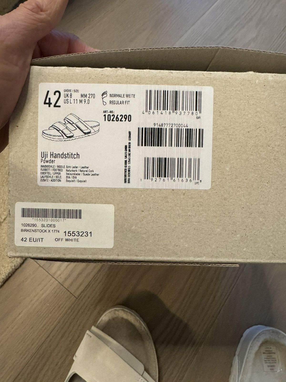 Birkenstock Tekla Collaboration Uji Handstiched 42/9 Size US 9 / EU 42 - 5 Thumbnail