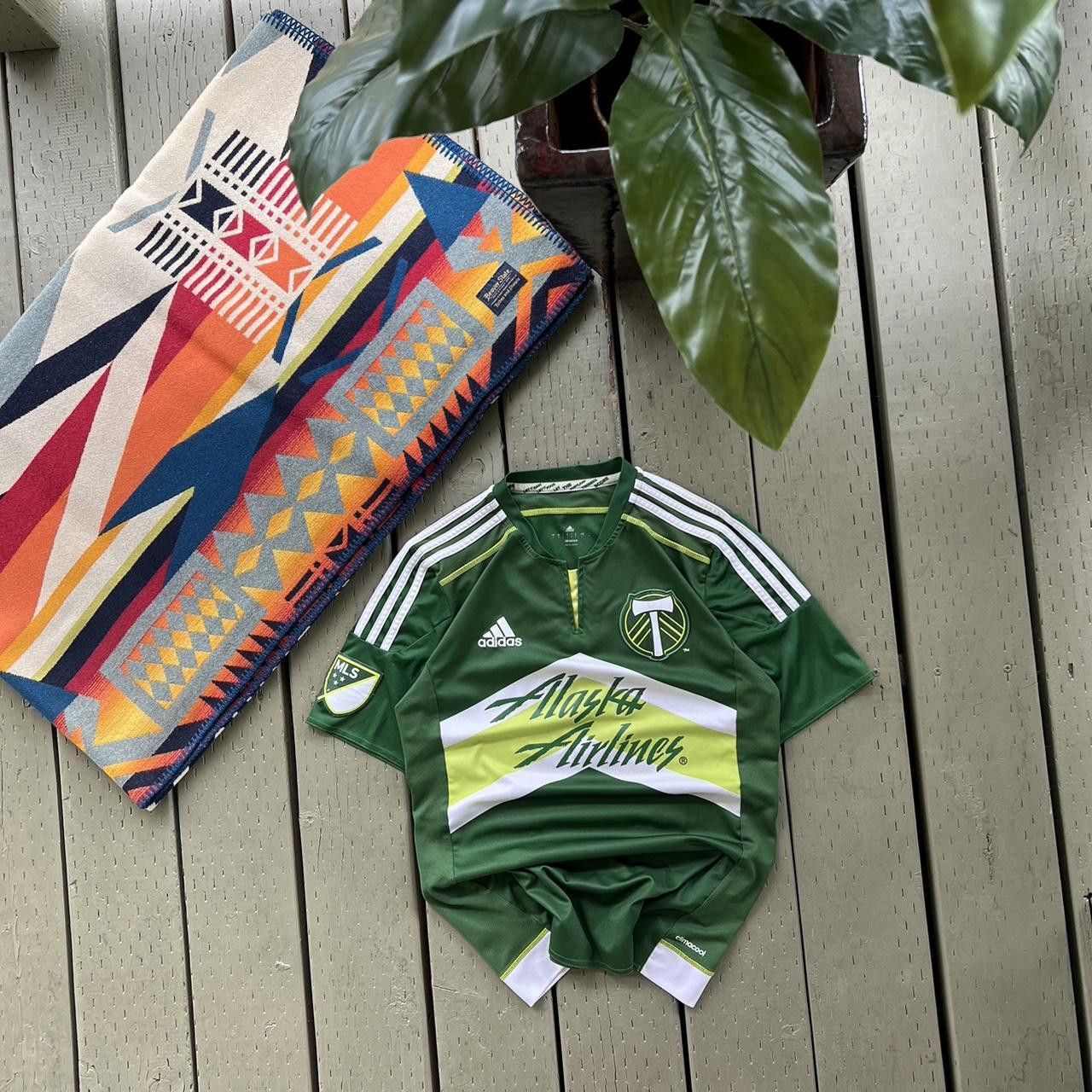 Adidas Adidas Portland Timbers Player Issue Soccer Jersey S Size US S / EU 44-46 / 1 - 4 Thumbnail
