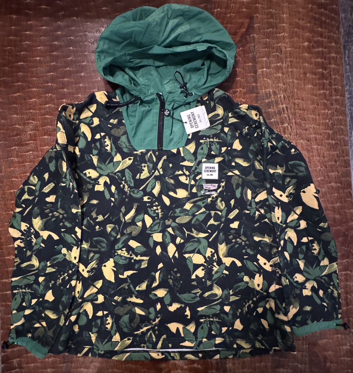 Cadillac × Opening Ceremony Opening Ceremony x Cadillac Green Hoodie M Size US M / EU 48-50 / 2 - 1 Thumbnail