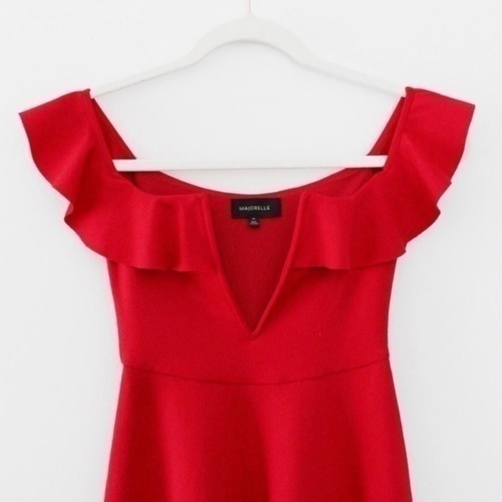 Designer Majorelle / Revolve Off Shoulder Poise Mini Dress Size XXS / US 00 / IT 34 - 6 Thumbnail
