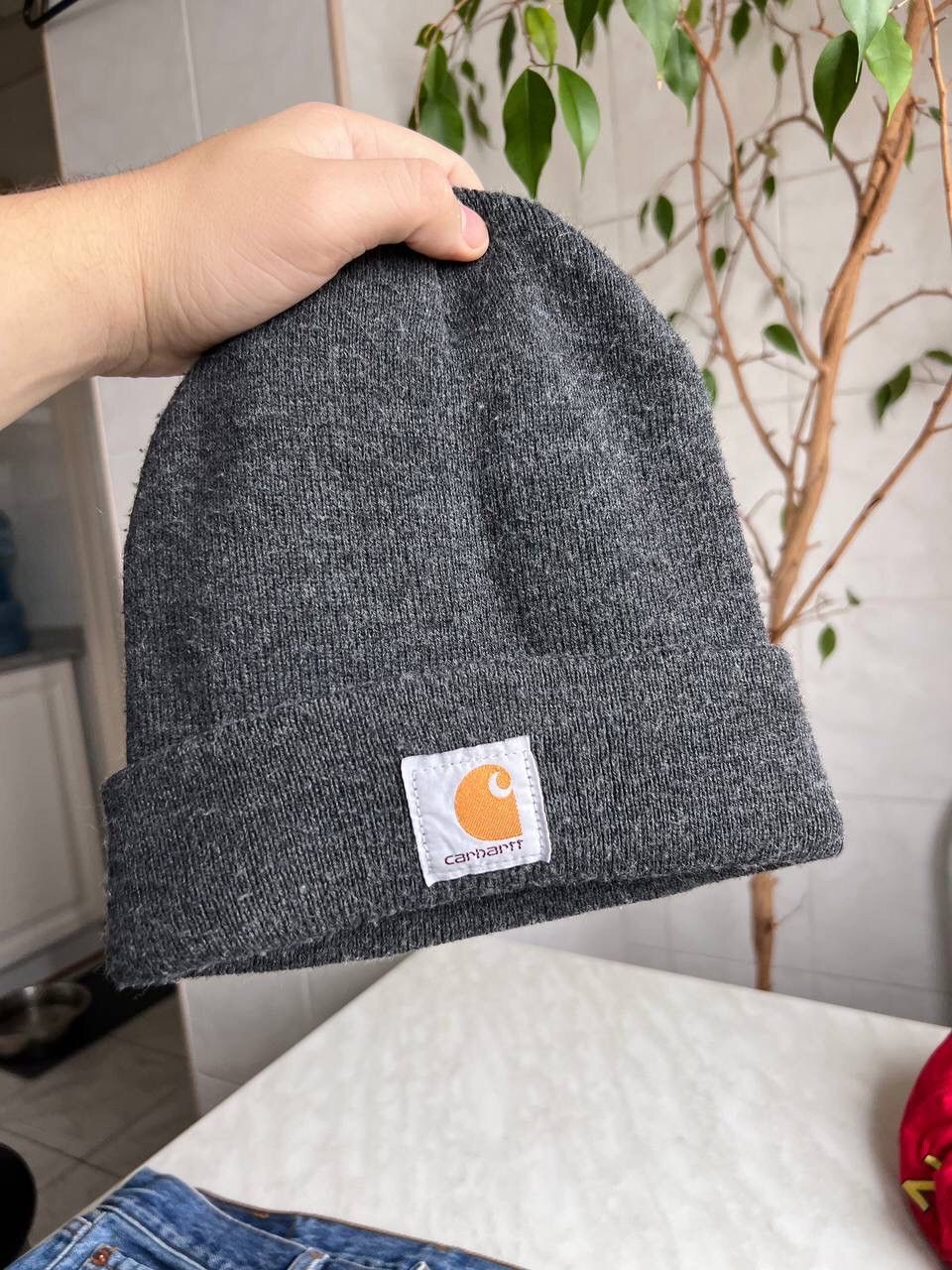 Carhartt Carhartt workwear Vintage 00s Beanie Hat Size ONE SIZE - 2 Thumbnail
