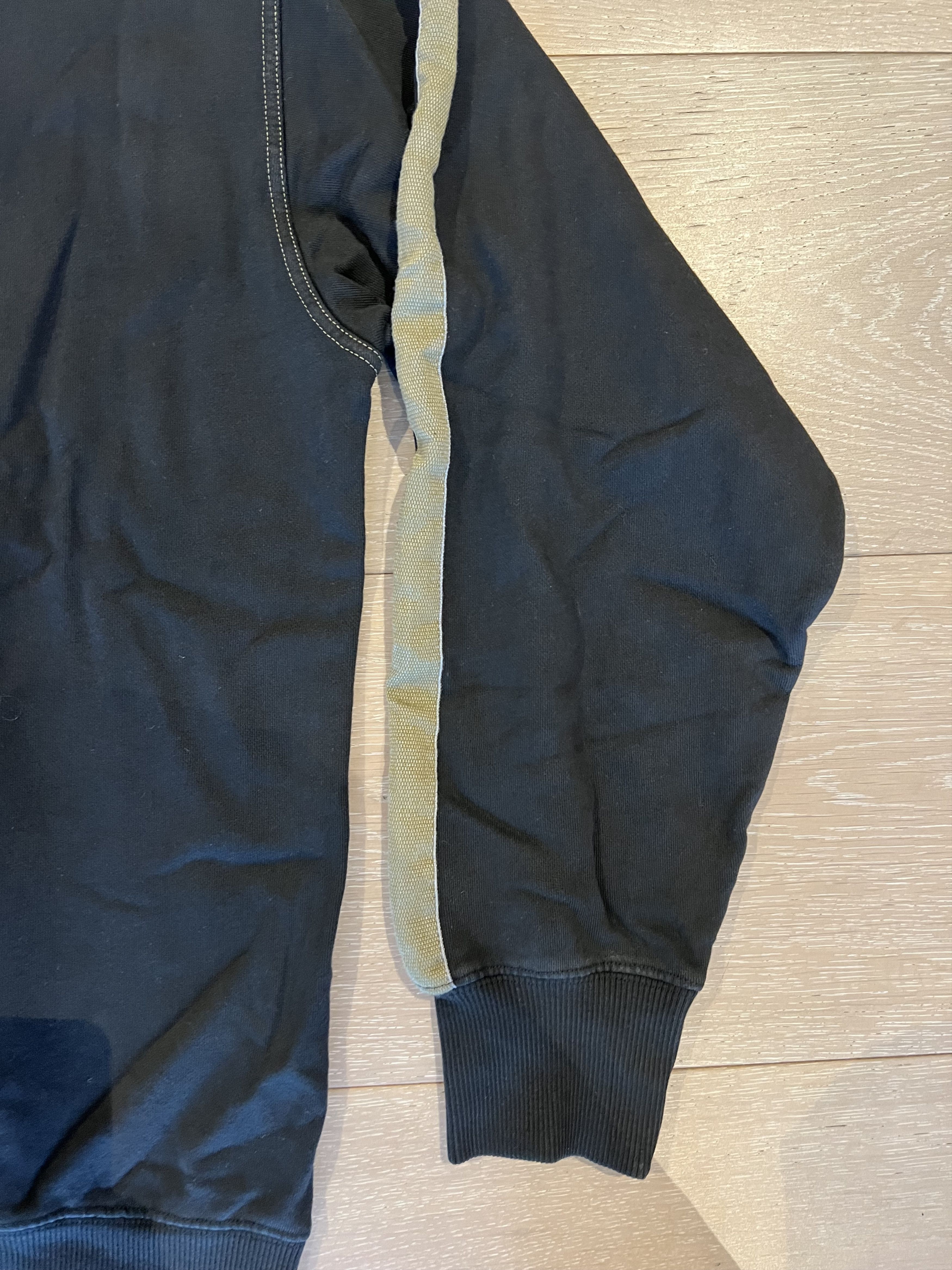 Acne Studios 💚 Acne Studios Black/Green Striped Hoodie Large NEW Size US L / EU 52-54 / 3 - 7 Thumbnail