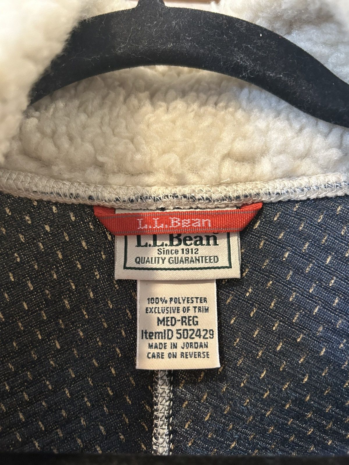 L.L. Bean L.L Bean Sherpa Full Zip Vest Size US M / EU 48-50 / 2 - 3 Thumbnail