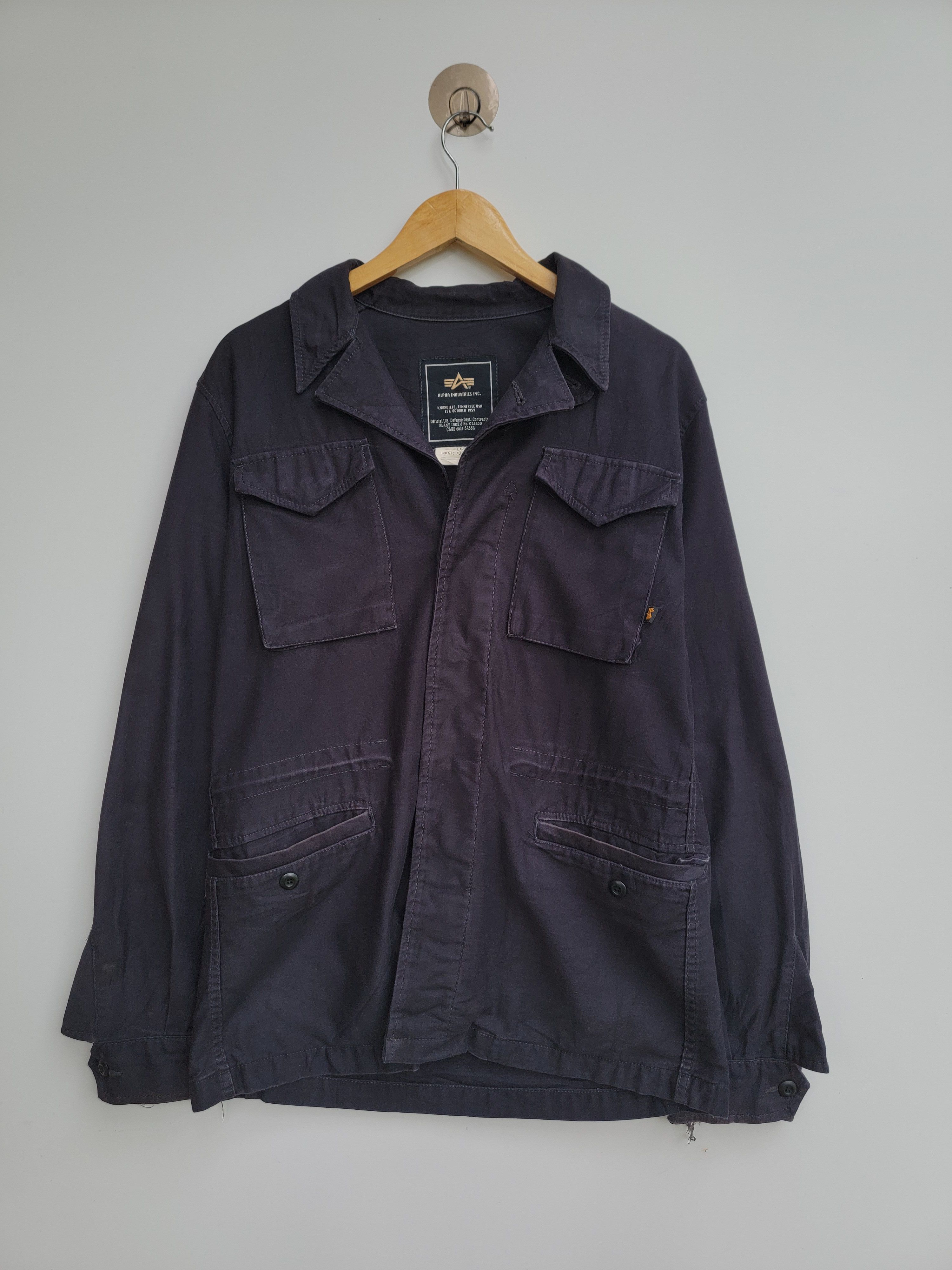 Alpha Industries × Vintage Vintage Alpha Industries Jacket Size US L / EU 52-54 / 3 - 1 Thumbnail