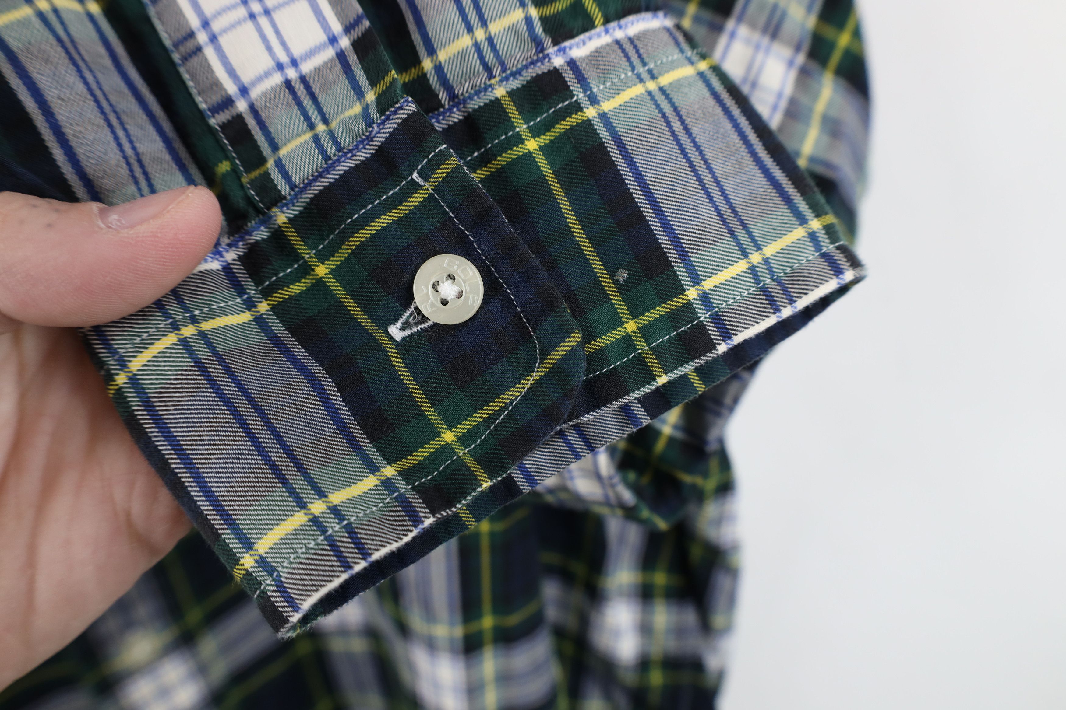 Polo Ralph Lauren Vintage 90s Polo Golf Ralph Lauren Flannel Button Down Shirt Size US XL / EU 56 / 4 - 6 Thumbnail