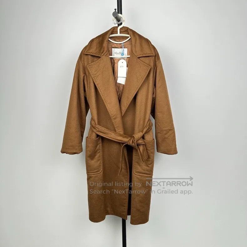 Max Mara Max Mara Brown Cashmere Coat Size XS / US 0-2 / IT 36-38 - 1 Thumbnail