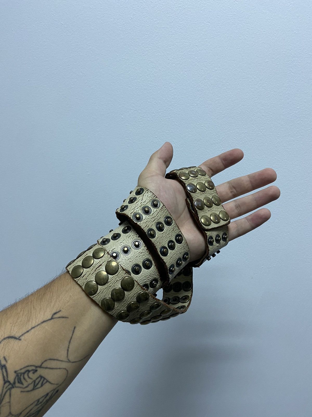 Vera Pelle Vintage Avant Garde Y2K Leather Made in Italy