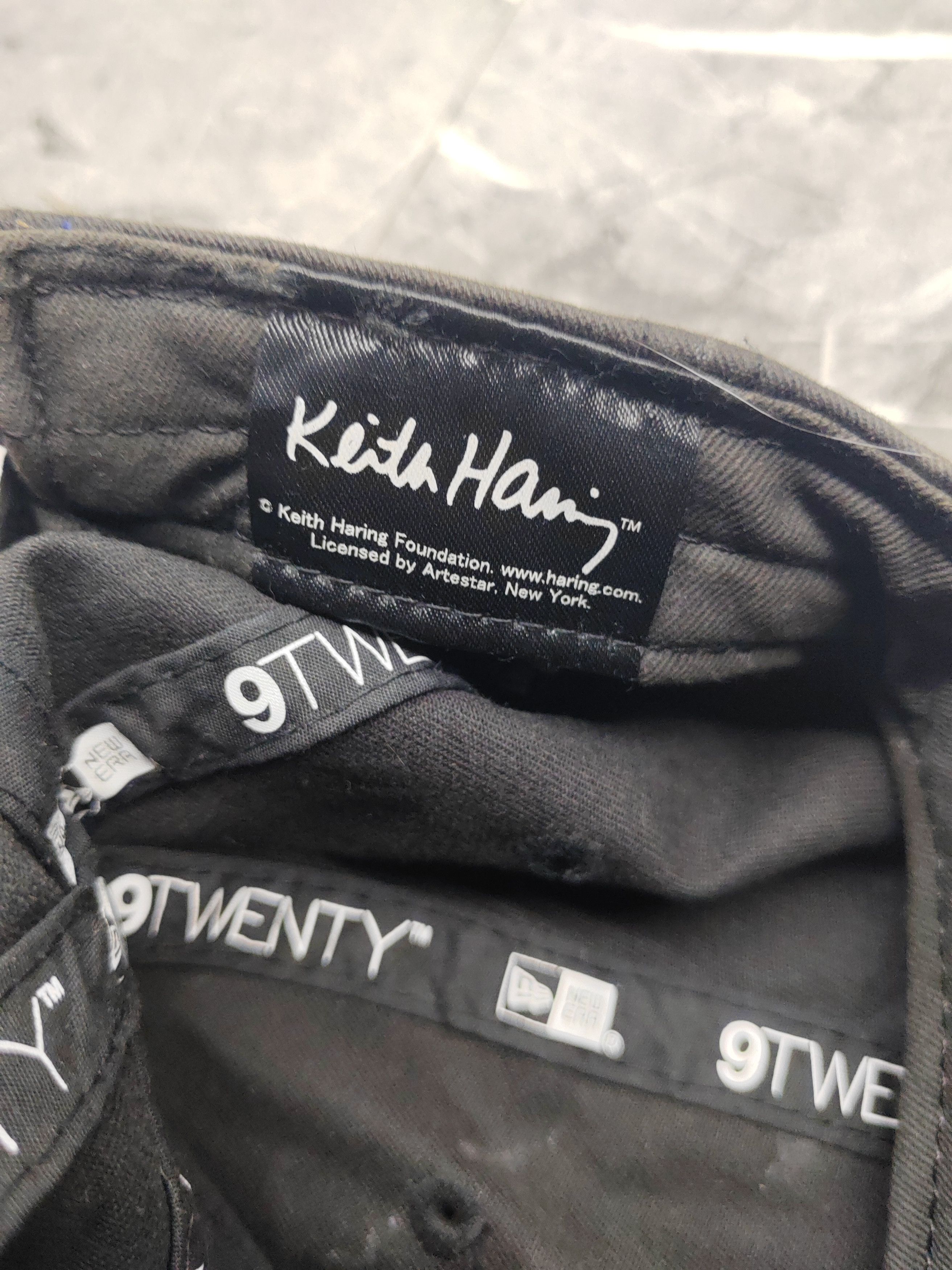 Keith Haring Vintage Keith Haring x New Era Faded Distressed Style Cap Size ONE SIZE - 7 Thumbnail