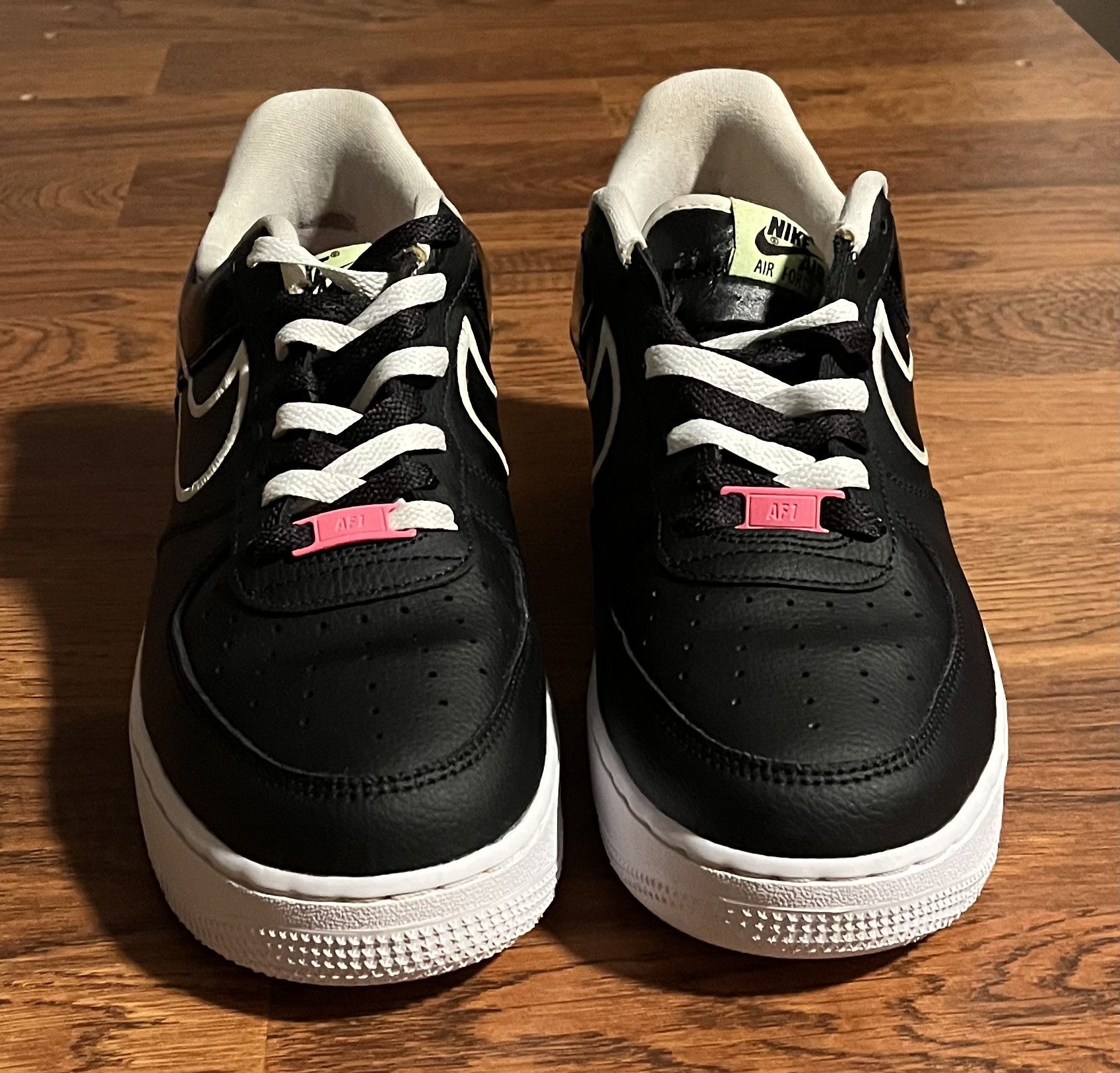 Nike Nike Air Force 1 Low 07 LX Do You Black White Lime Size US 9 / EU 42 - 4 Thumbnail