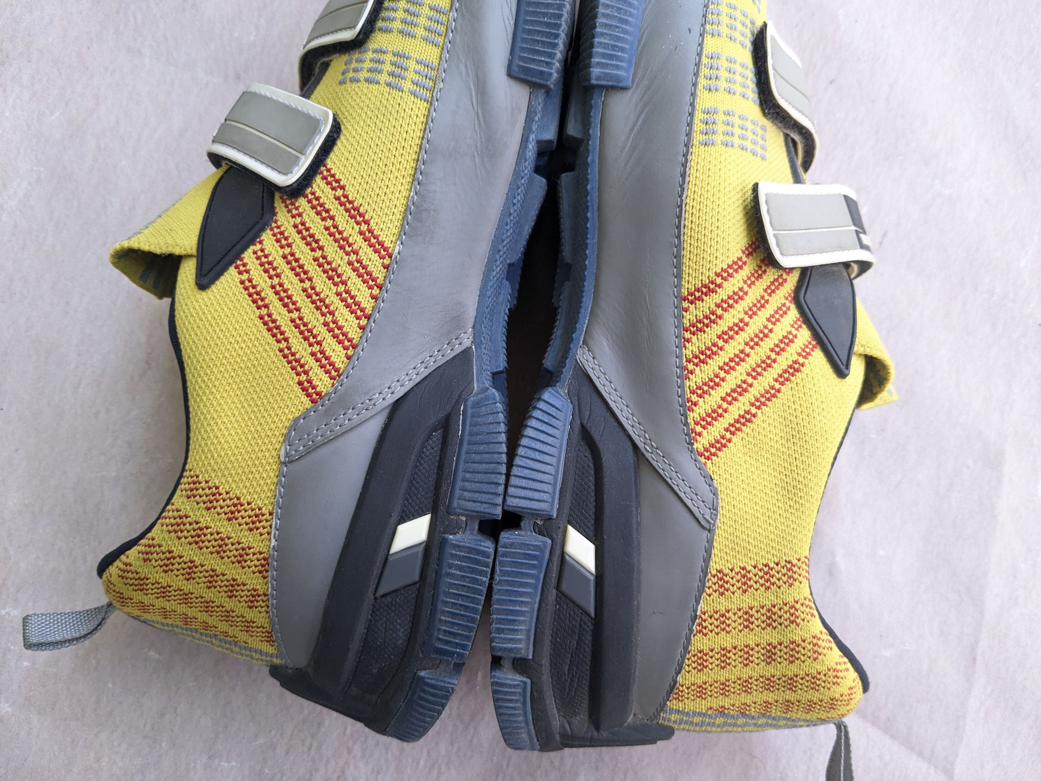 Prada Prada Crossection Sneakers Yellow Gray 9 Size US 9 / EU 42 - 6 Thumbnail