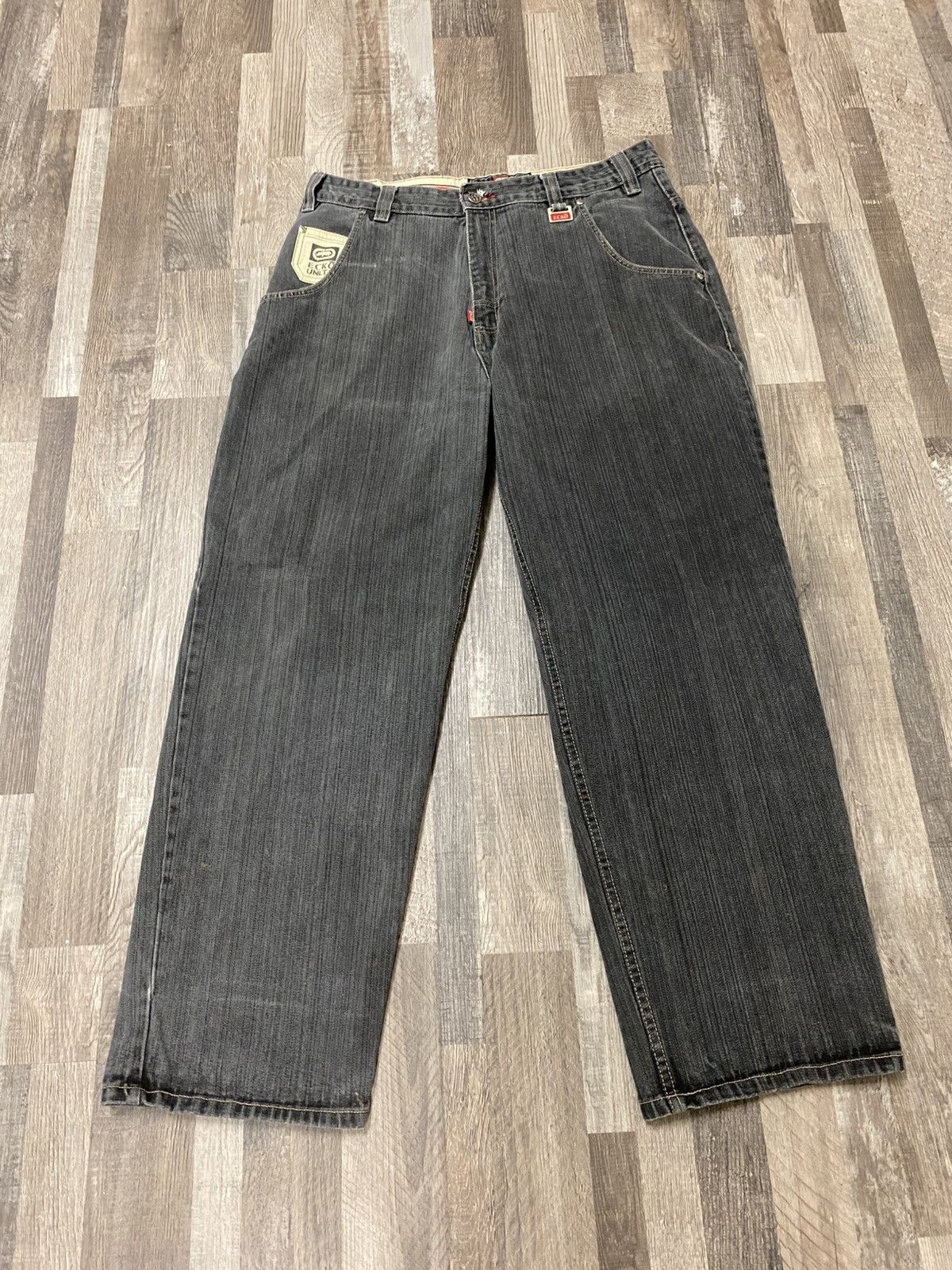 Ecko Unltd. Vintage Ecko Jeans Denim Baggy Pants Y2K Jesse Pinkman Size US 36 / EU 52 - 3 Thumbnail
