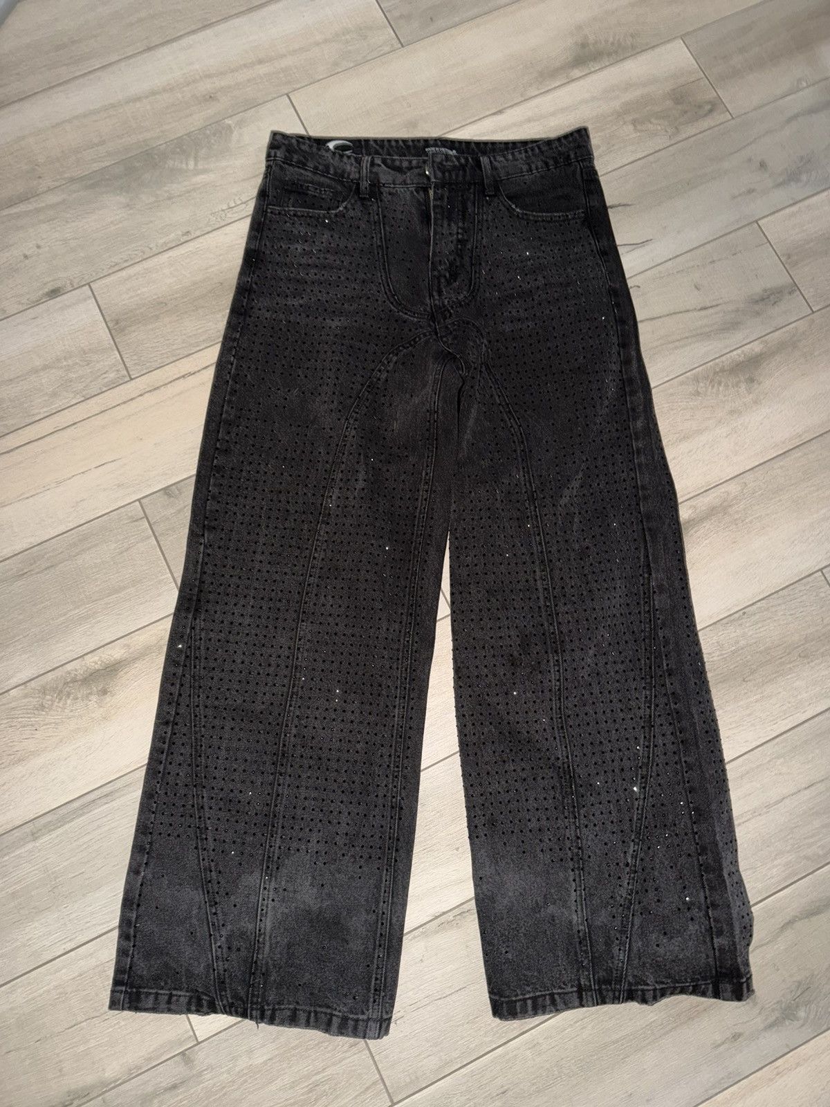 Other Sparkle Studded Pants Size US 30 / EU 46 - 3 Thumbnail