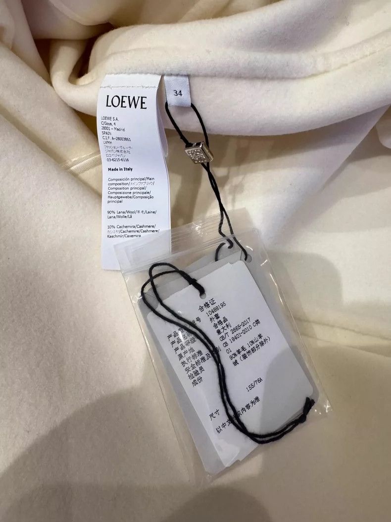 Loewe Loewe Cashmere coat Size XXS / US 00 / IT 34 - 4 Thumbnail