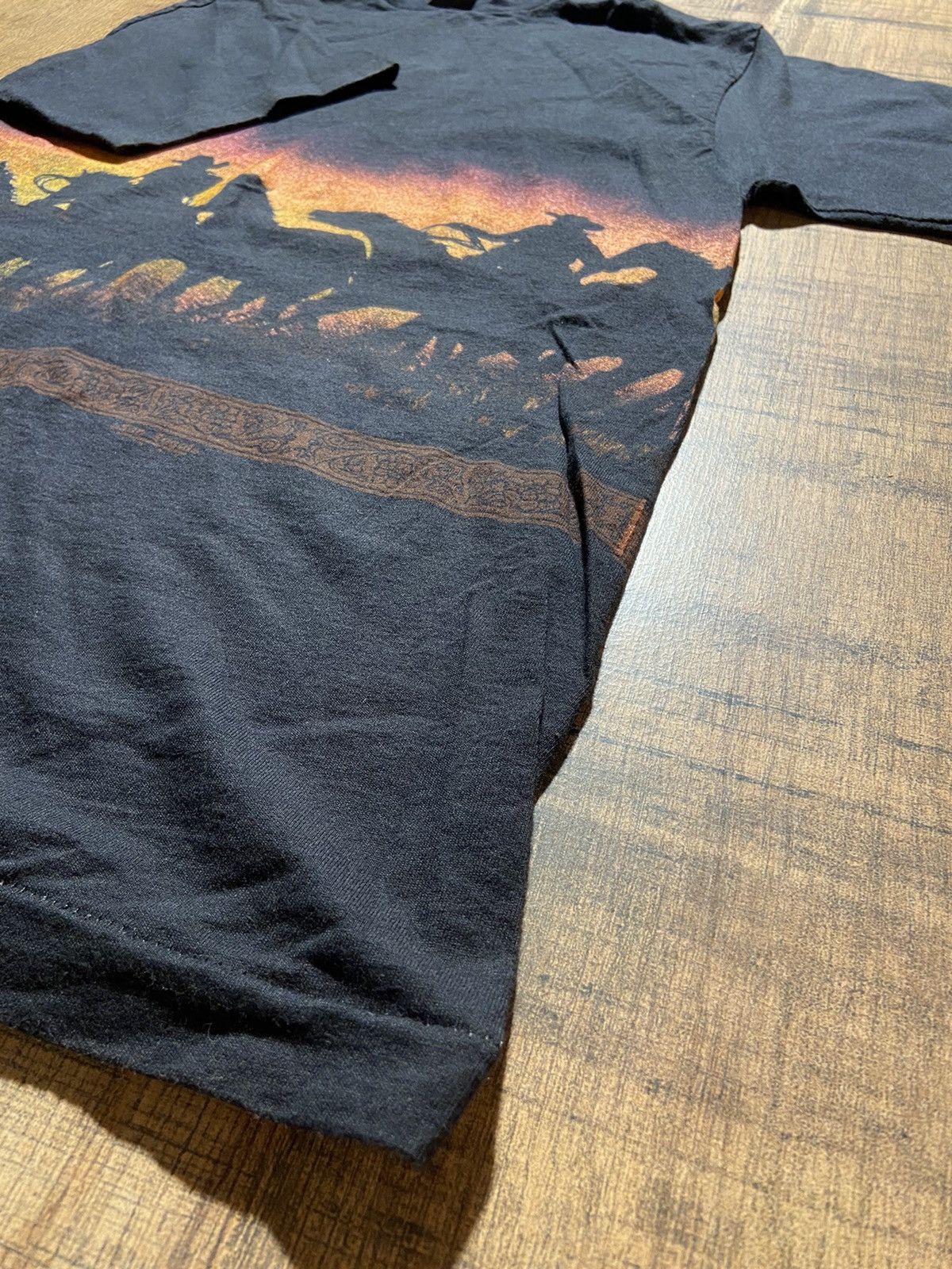Anvil Vintage 1991 western cowboy sunset tee Size US L / EU 52-54 / 3 - 7 Thumbnail