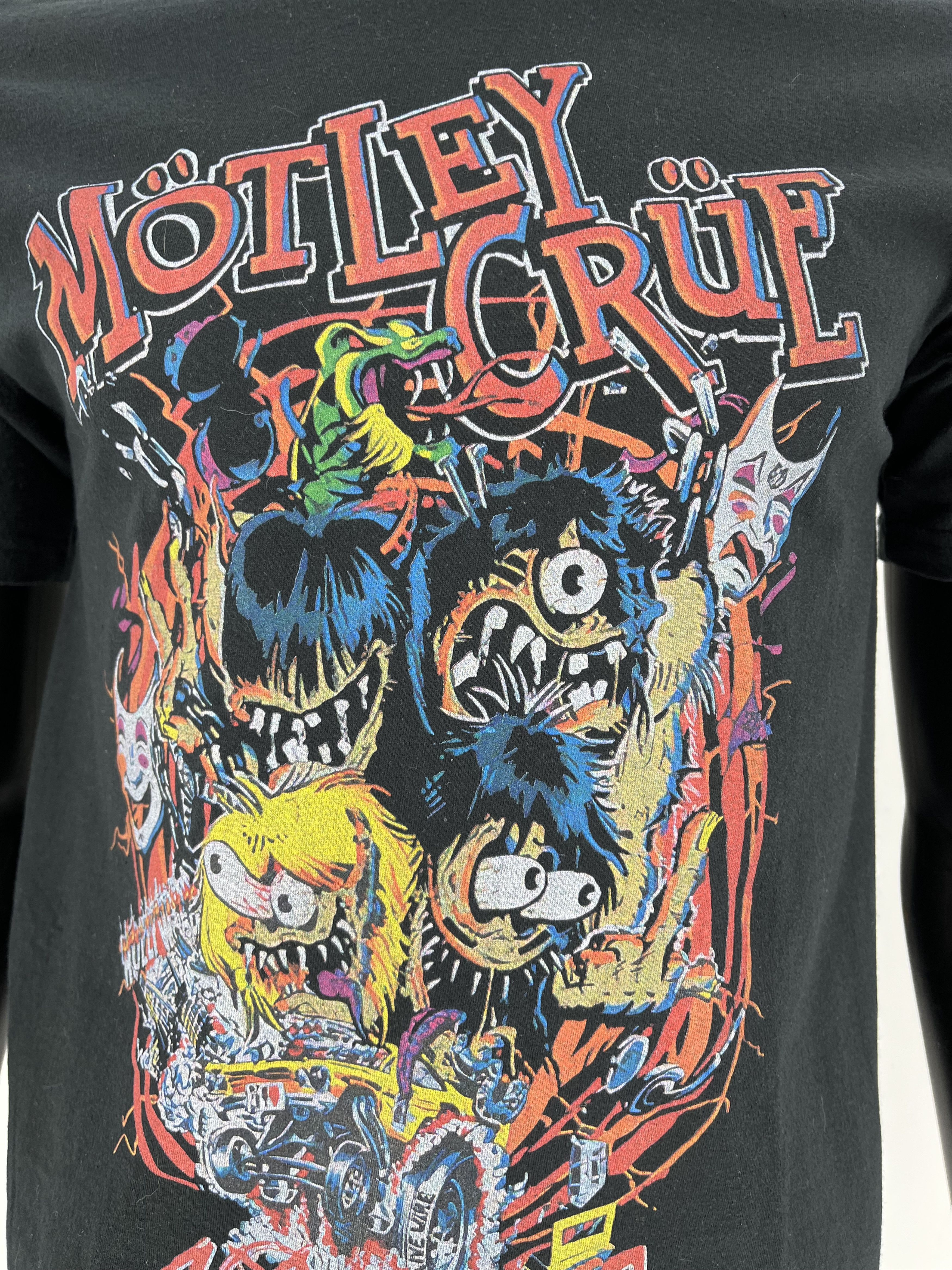 Band Tees Vintage Y2K Motley Crue Tour Tee Band Rock T Shirt Size US M / EU 48-50 / 2 - 5 Thumbnail