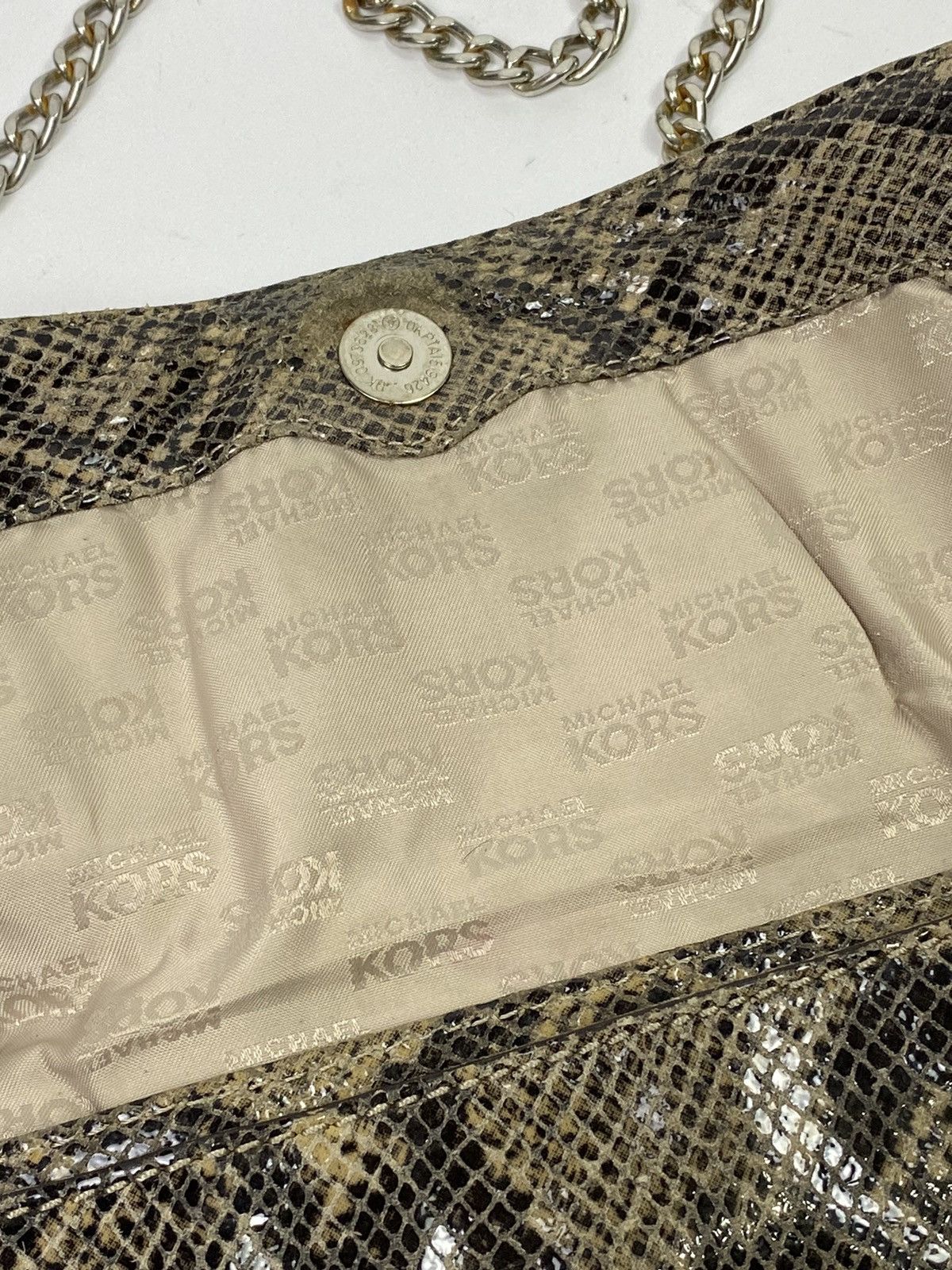 Japanese Brand × Vintage michael kors sling bag snakeskin vintage Size ONE SIZE - 6 Thumbnail