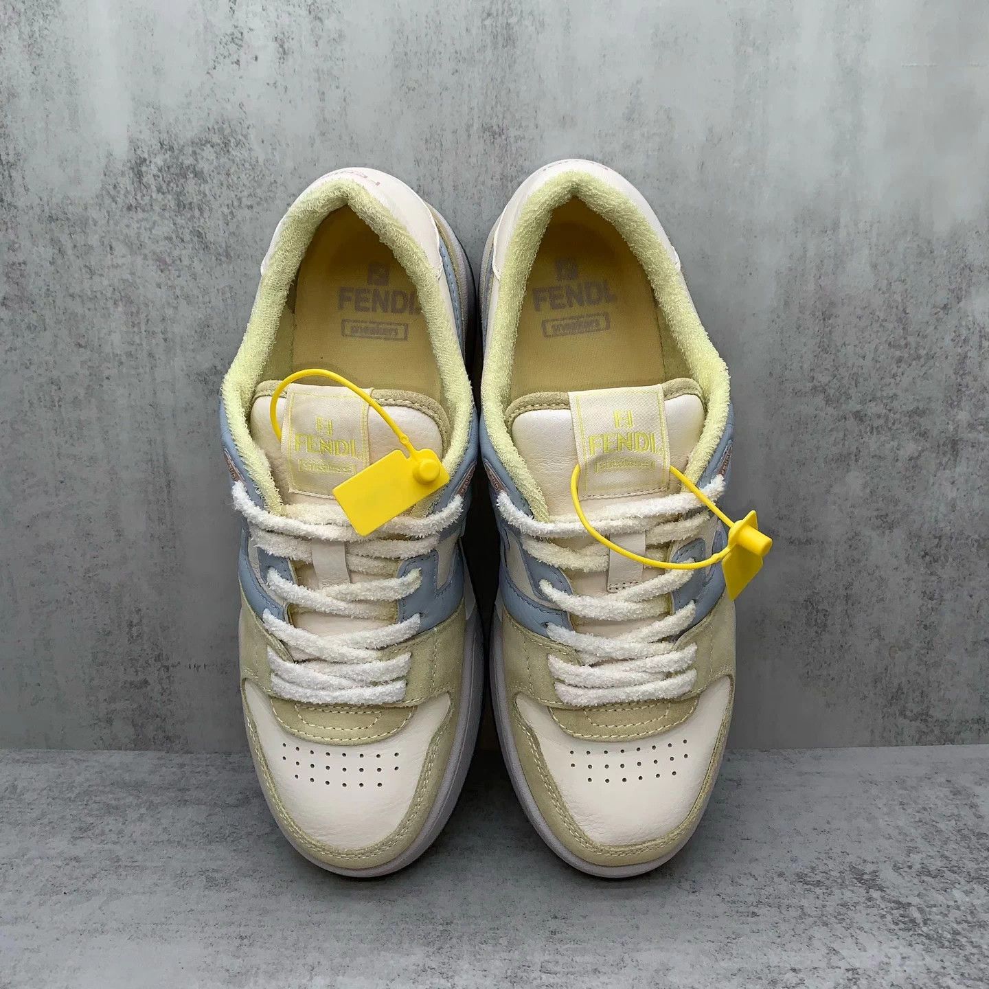 Fendi Fendi Match Yellow Sneakers 42 99 New Size US 9 / EU 42 - 6 Thumbnail