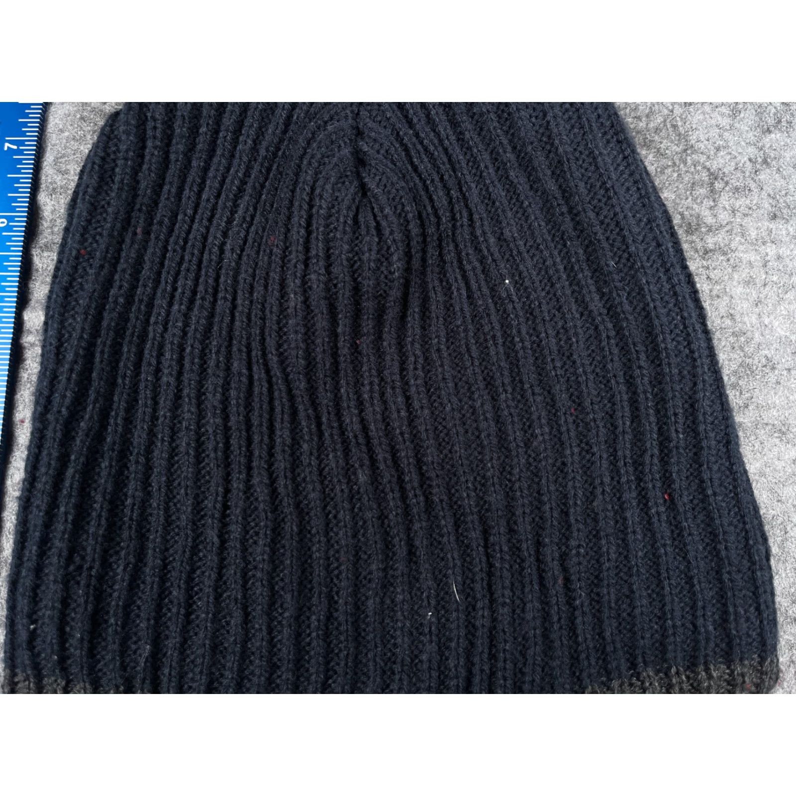 Walmart Walmart Beanie Mens One Size Blue Double Knit Acrylic Polyester Blend Ski Hat/Toque Size ONE SIZE - 2 Thumbnail