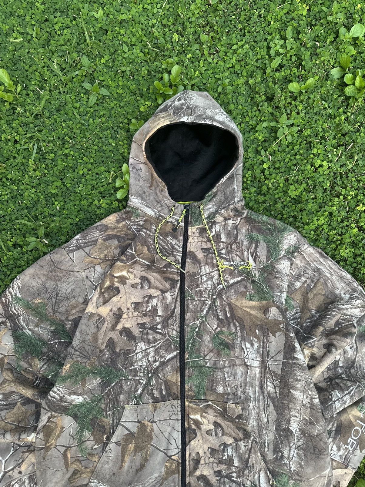 Carhartt × Vintage Vintage Y2K Realtree Camo Hooded Carhartt Style Size US XL / EU 56 / 4 - 6 Thumbnail