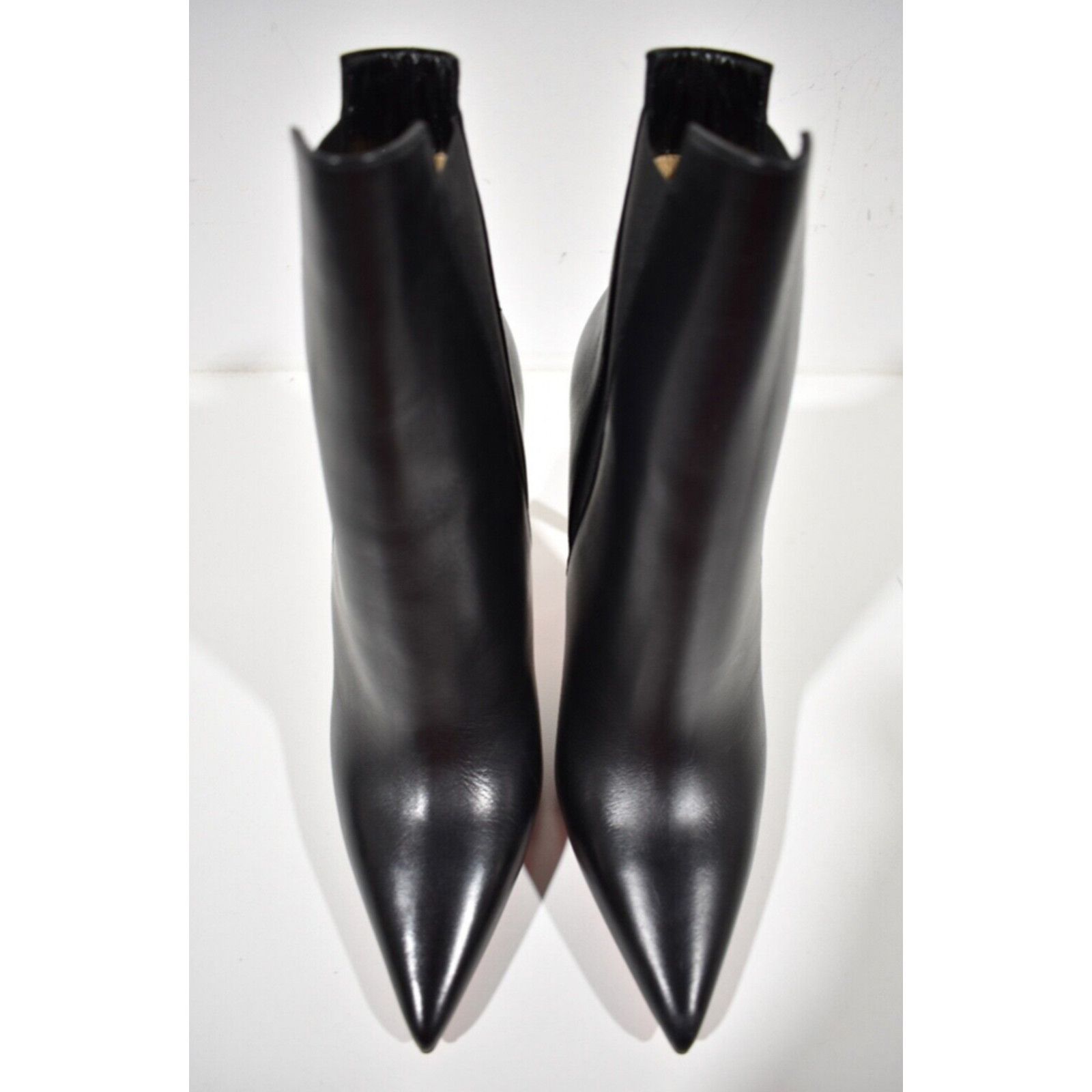 Christian Louboutin Astribooty 100 Black Calf Leather Ankle Heel Bootie 39.5 Size US 9.5 / IT 39.5 - 6 Thumbnail